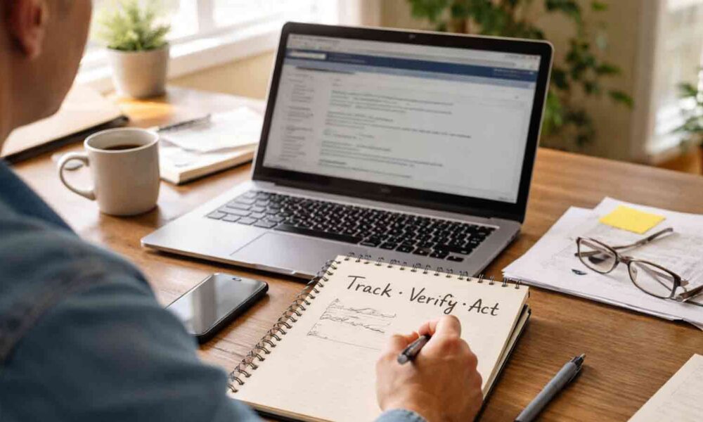 civic toolkit guide showing how to track a bill and how to verify claims at home