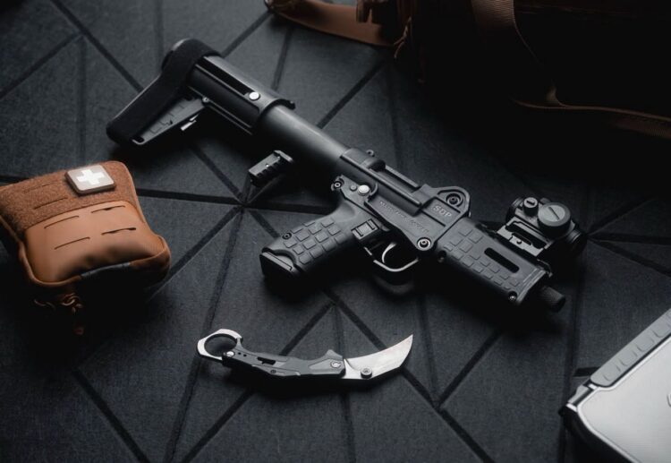 The Kel-Tec sub nub with factory brace image courtesy of xdman - Freedom’s Lodge The Kel Tec sub nub with factory brace image courtesy of xdman