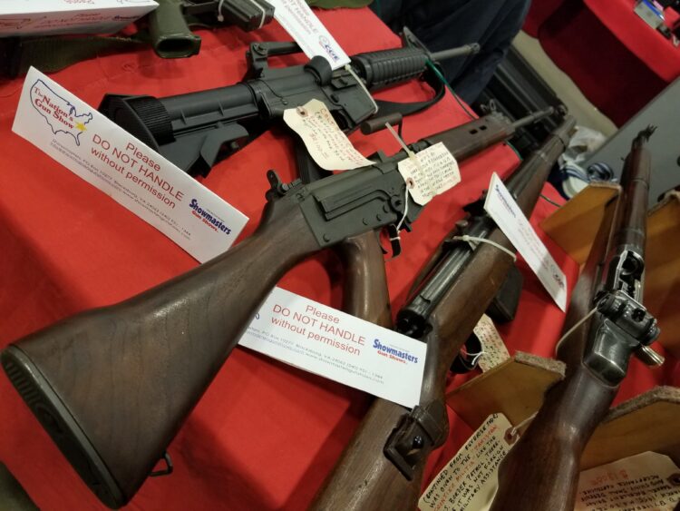 The nations gun show a typical table image courtesy of military times - Freedom’s Lodge The nations gun show a typical table image courtesy of military times