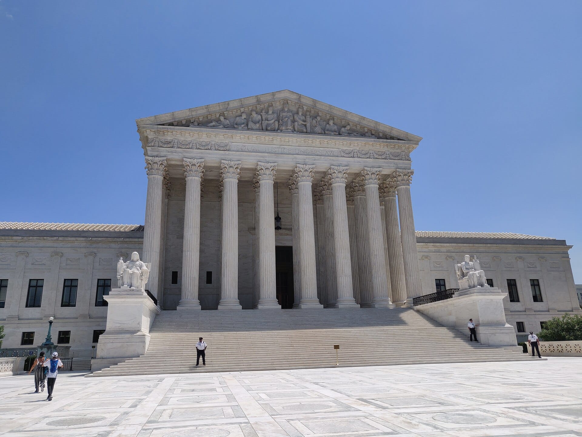 U.S. Supreme Court building, site of the Supreme Court gun ruling in United States v. Hemani