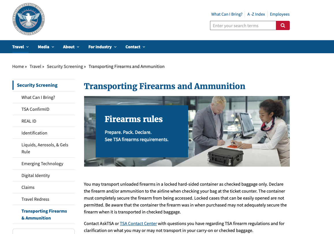 Flying with firearms — USA Carry Flying with Guns series