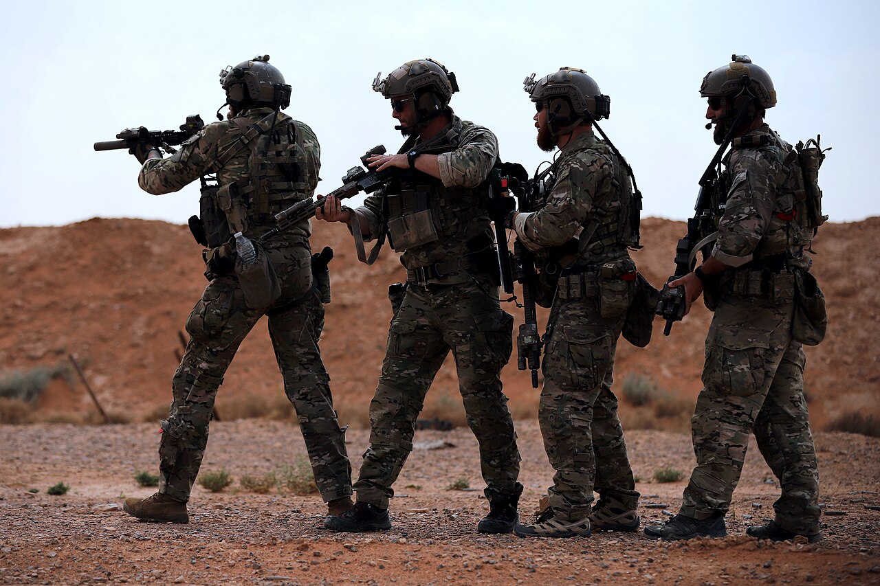 US Army Green Beret training with a suppressed rifle, subject of the NFA registry lawsuits