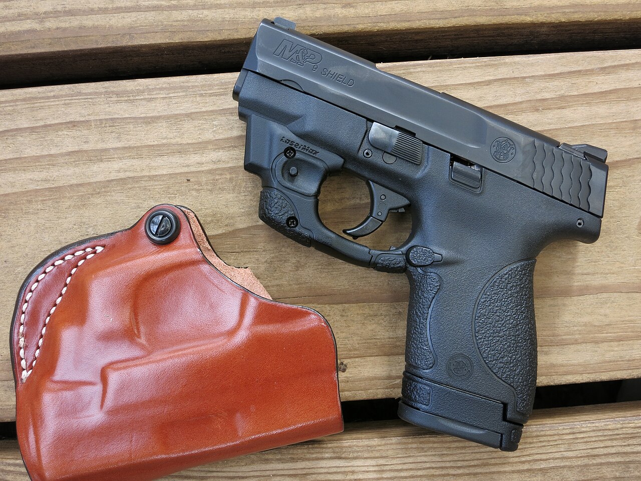 Smith & Wesson M&P Shield Plus micro 9mm concealed carry pistol