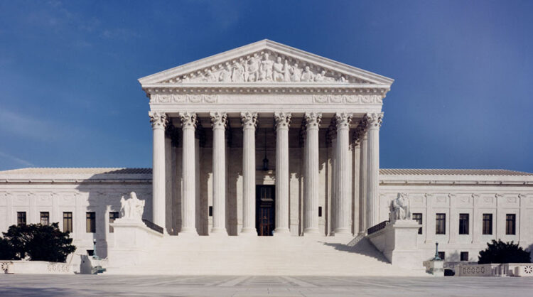 CourtBuilding - Freedom’s Lodge The front of the Supreme Court of the United States