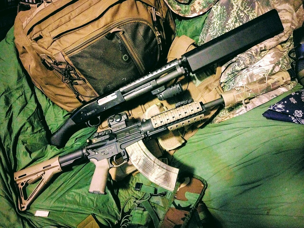A suppressed short-barreled rifle and an AOW, two of the four NFA categories at the center of this week's registration fights
